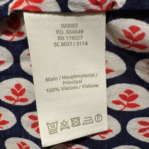 Boden Edna Printed Tunic Top Size 6 - Picture 4 of 4